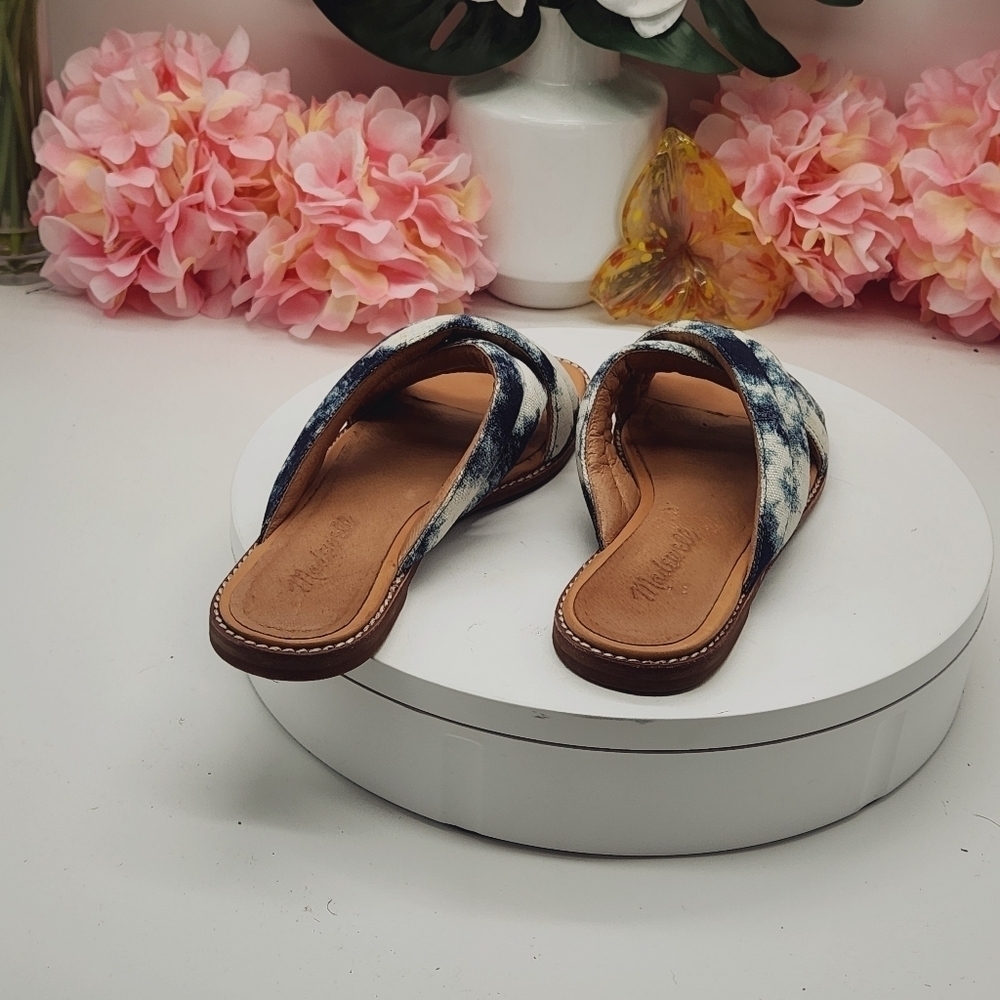Madewell The Skyler Slide Sandal in Tie-Dye Sz 6.5 - Picture 6 of 14